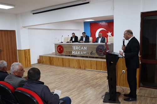 Kaymakamımız Cafer KAYMAKÇI, Köylere Hizmet Götürme Birliği Nisan Ayı Olağan Toplantısına Katıldı. 27.04.2023