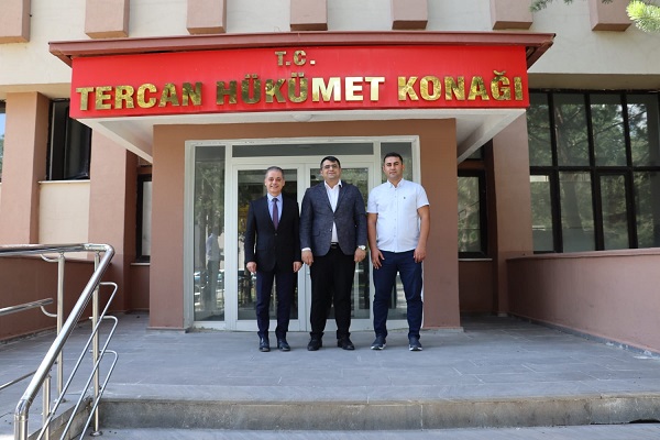 Erzincan İl Sağlık Müdürü Dr. Cihan TEKİN Kaymakamımız Cafer KAYMAKÇI’ yı Ziyaret Etti. 26.07.2023