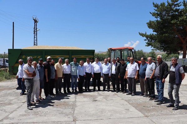 Kaymakamımız Cafer KAYMAKÇI, Toprak Mahsulleri Ofisi Mercan Şubesinin Açılışına Katıldı. 26.07.2023